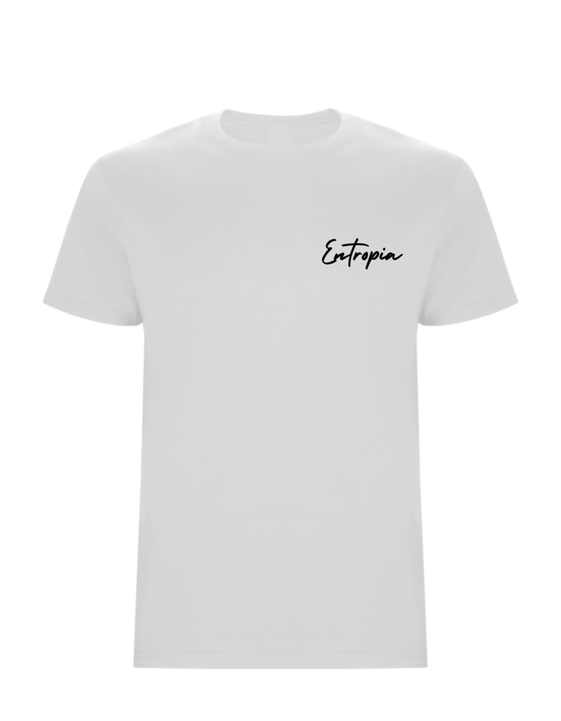 Camiseta Entropia #001 Logo Negro - 2